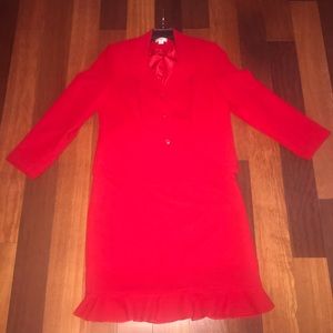 Women’s Cato Brand dress red jacket & skirt Sz16W